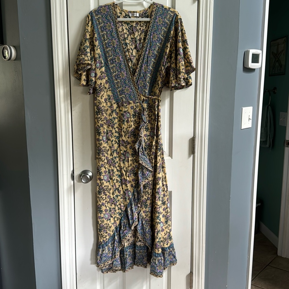 Wrap Maxi Dress